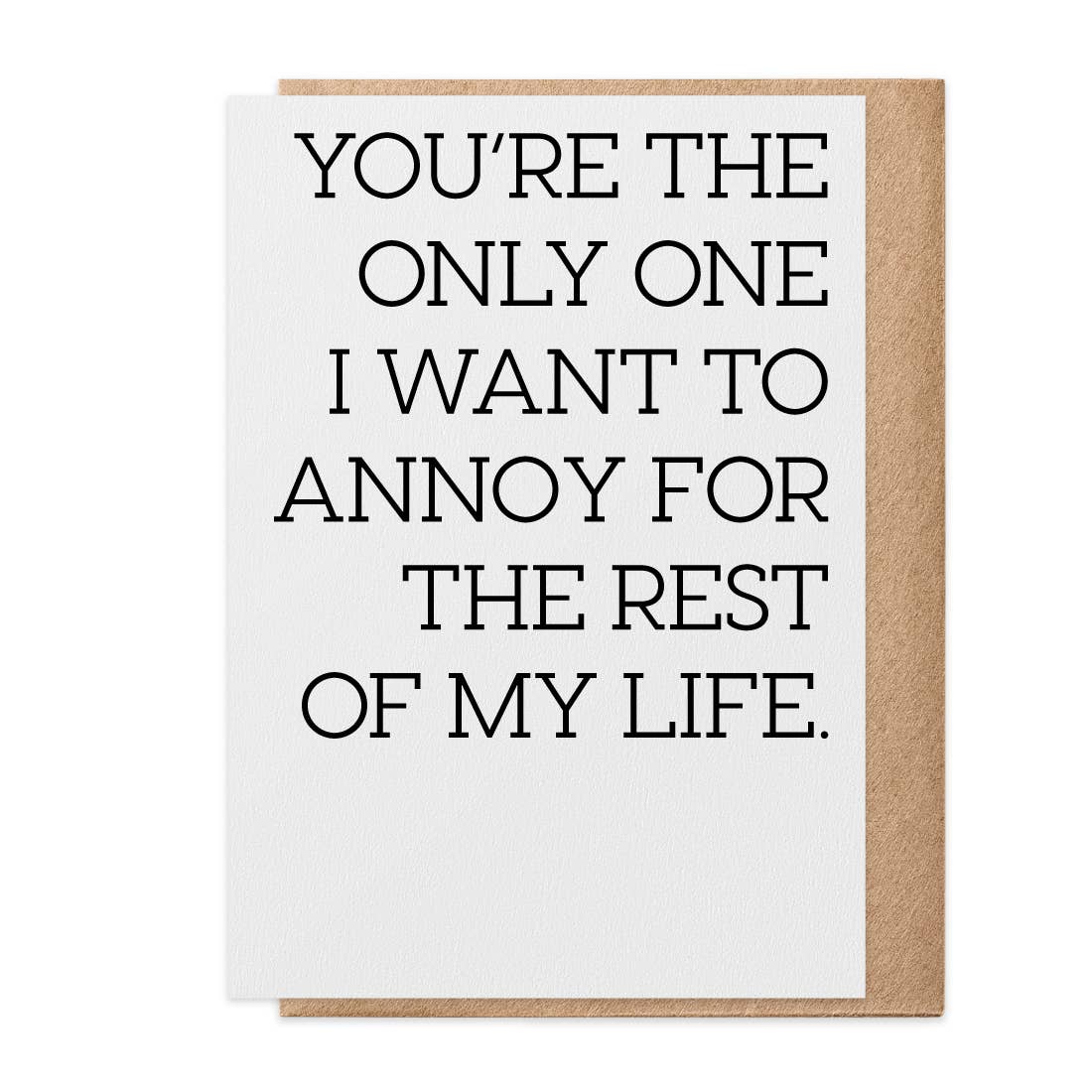Annoy - Greeting Card