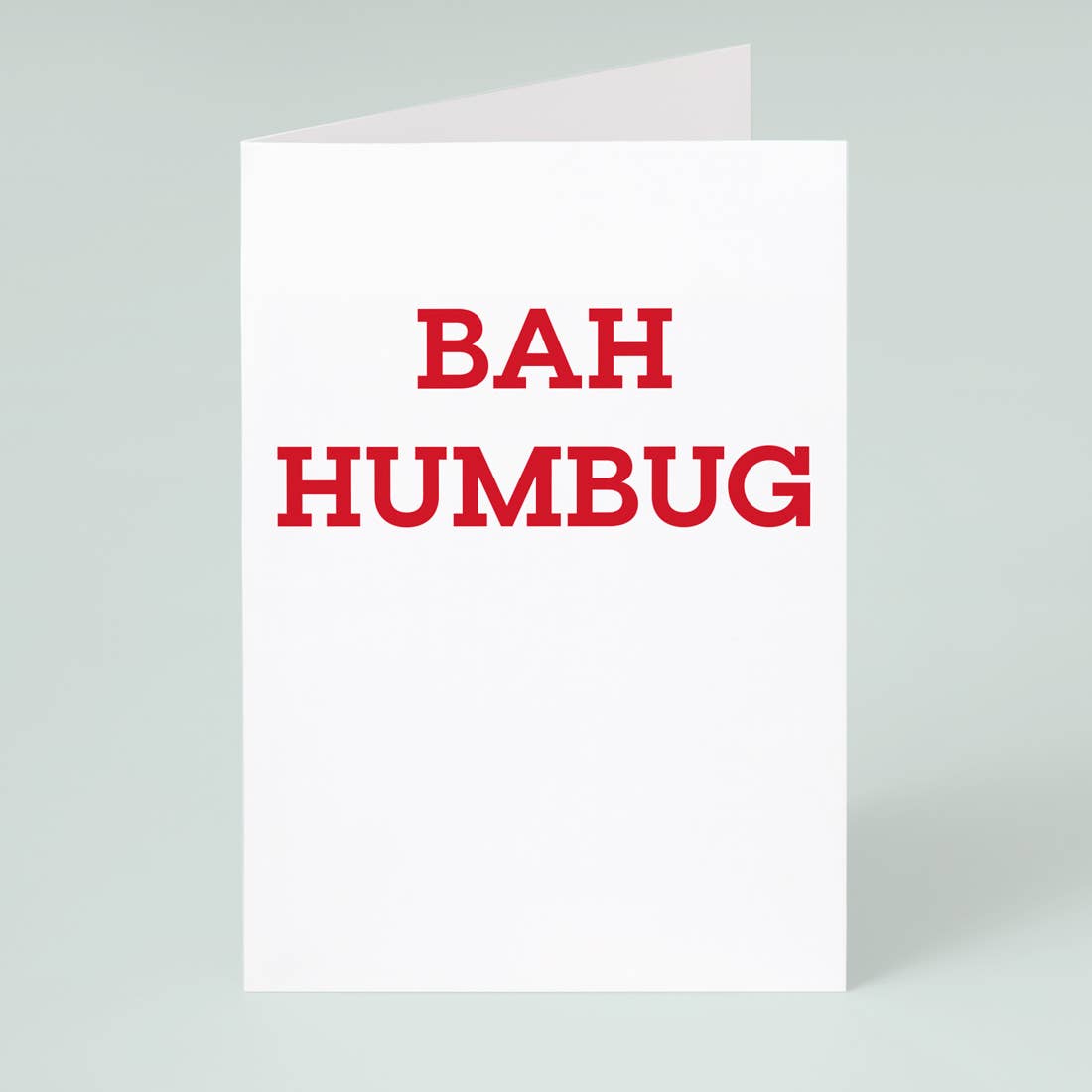 Bah Humbug – Greeting Card (Christmas)