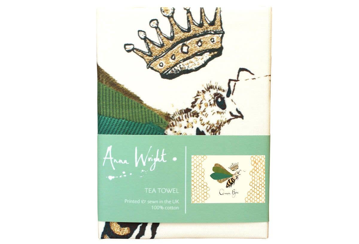 Queen Bee Tea Towel