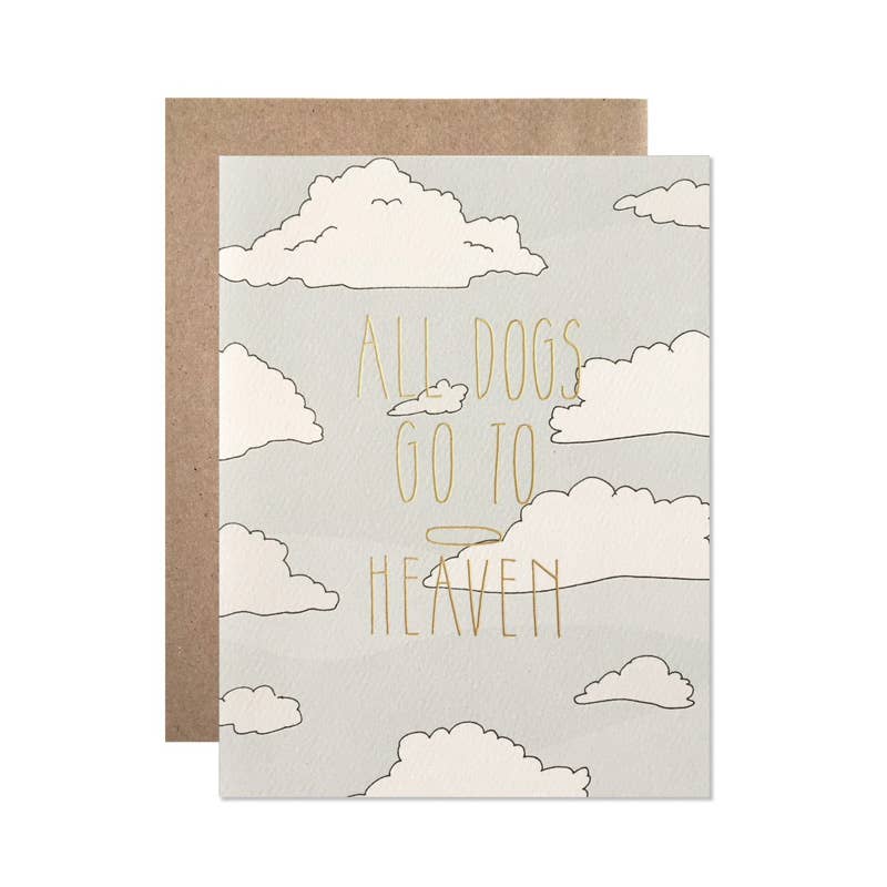All Dogs Go To Heaven Card