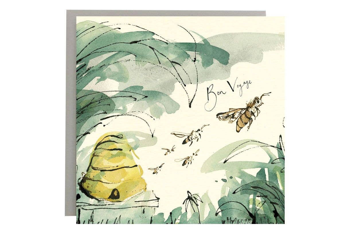 Bon Voyage Bee Hive Card