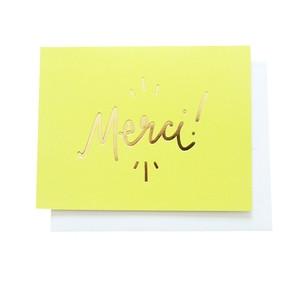 Merci! Greeting Card