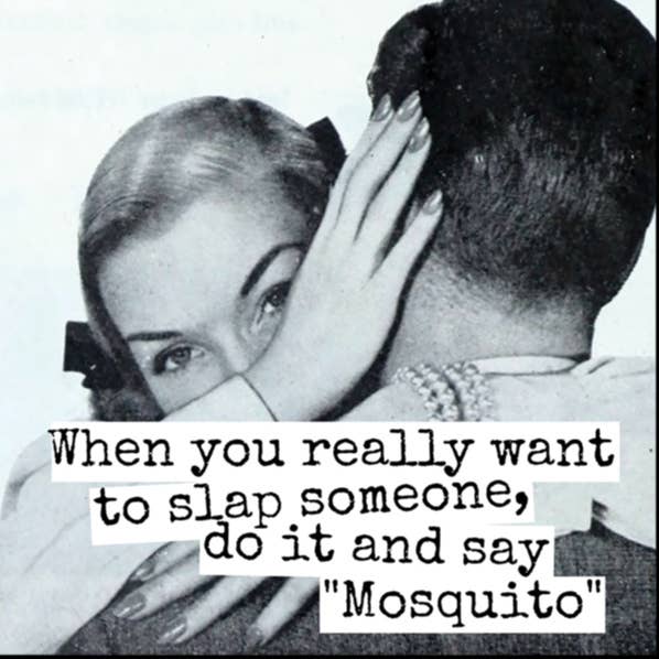 Fridge Magnet. When You Really Want To Slap Someone...