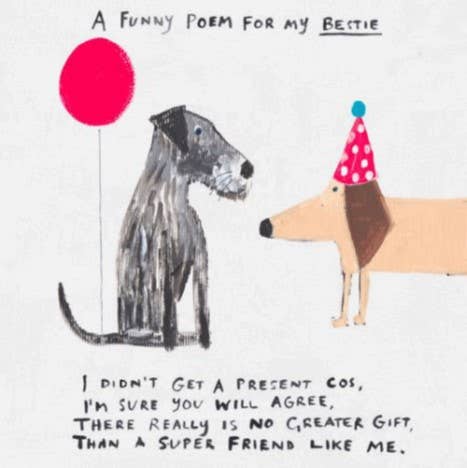 Bestie Greeting Card
