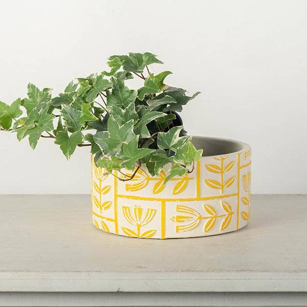 Floral Flower Pot