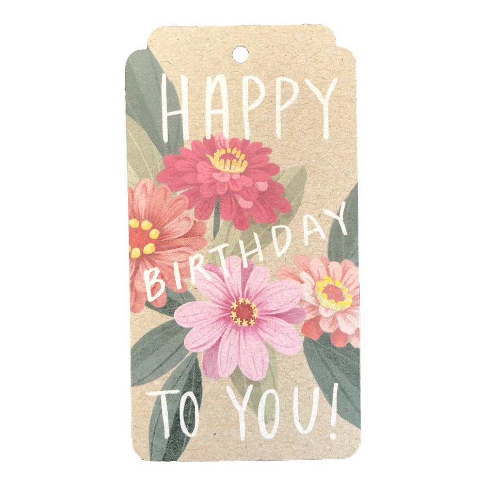 Happy Birthday Individual Gift Tag