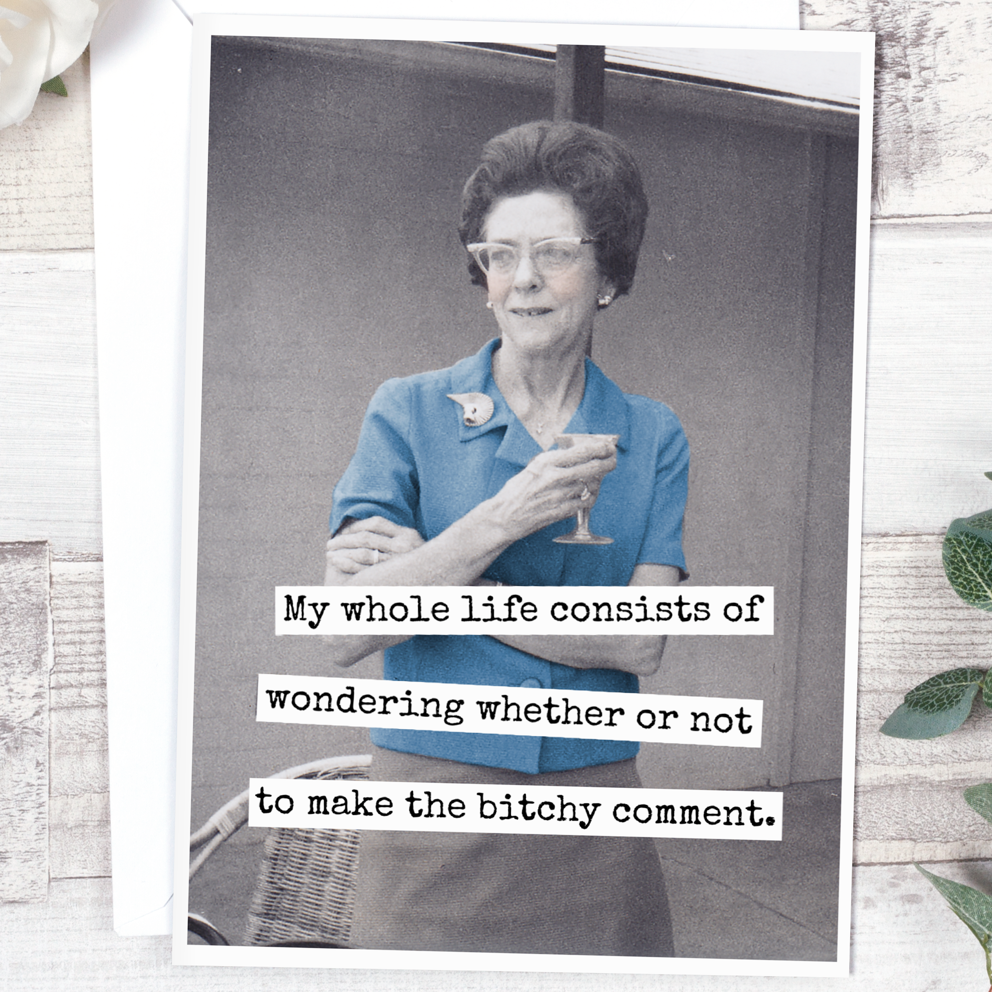 My Whole Life Consists Of Wondering Whether Or Not...