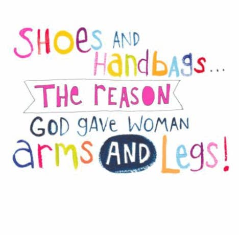 Shoes Greeting Card