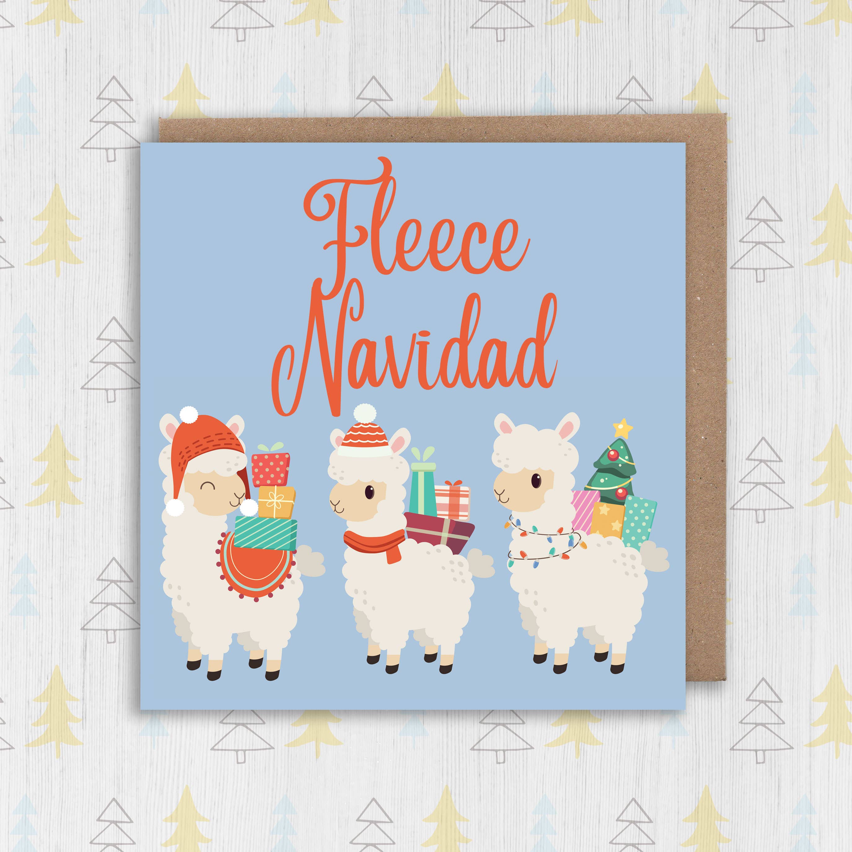 Christmas card: Fleece Navidad