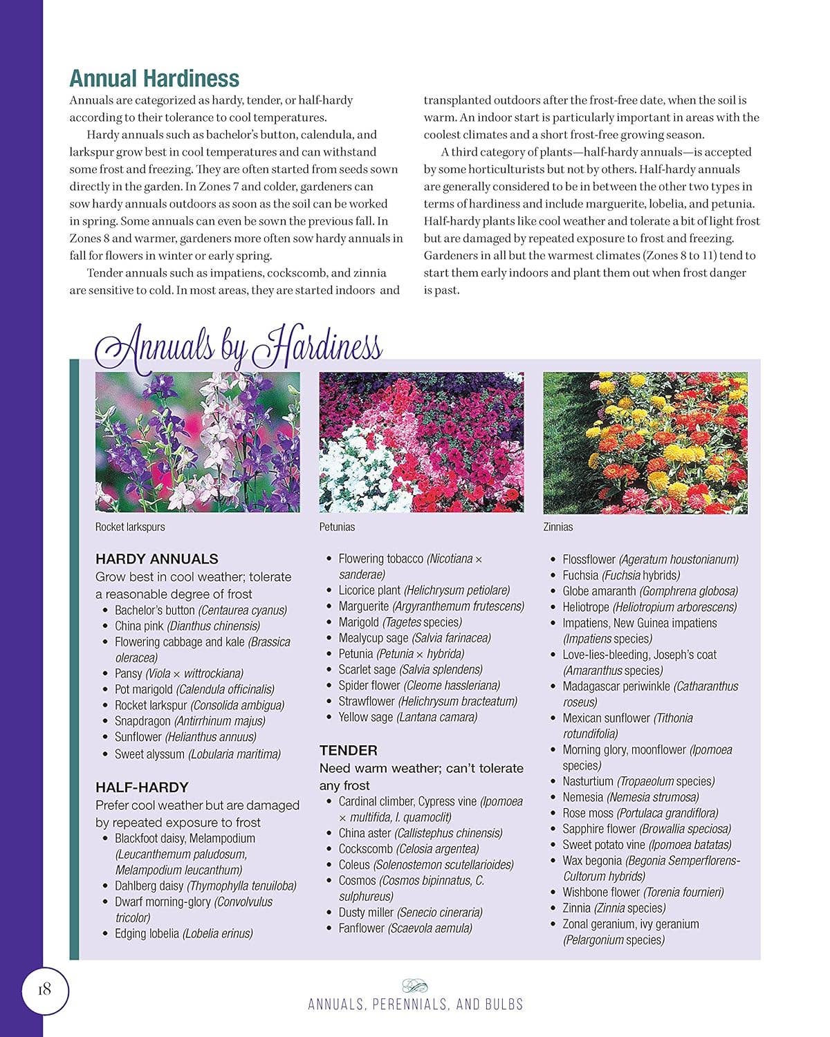 Annuals, Perennials, and Bulbs - 377 Flower Varieties