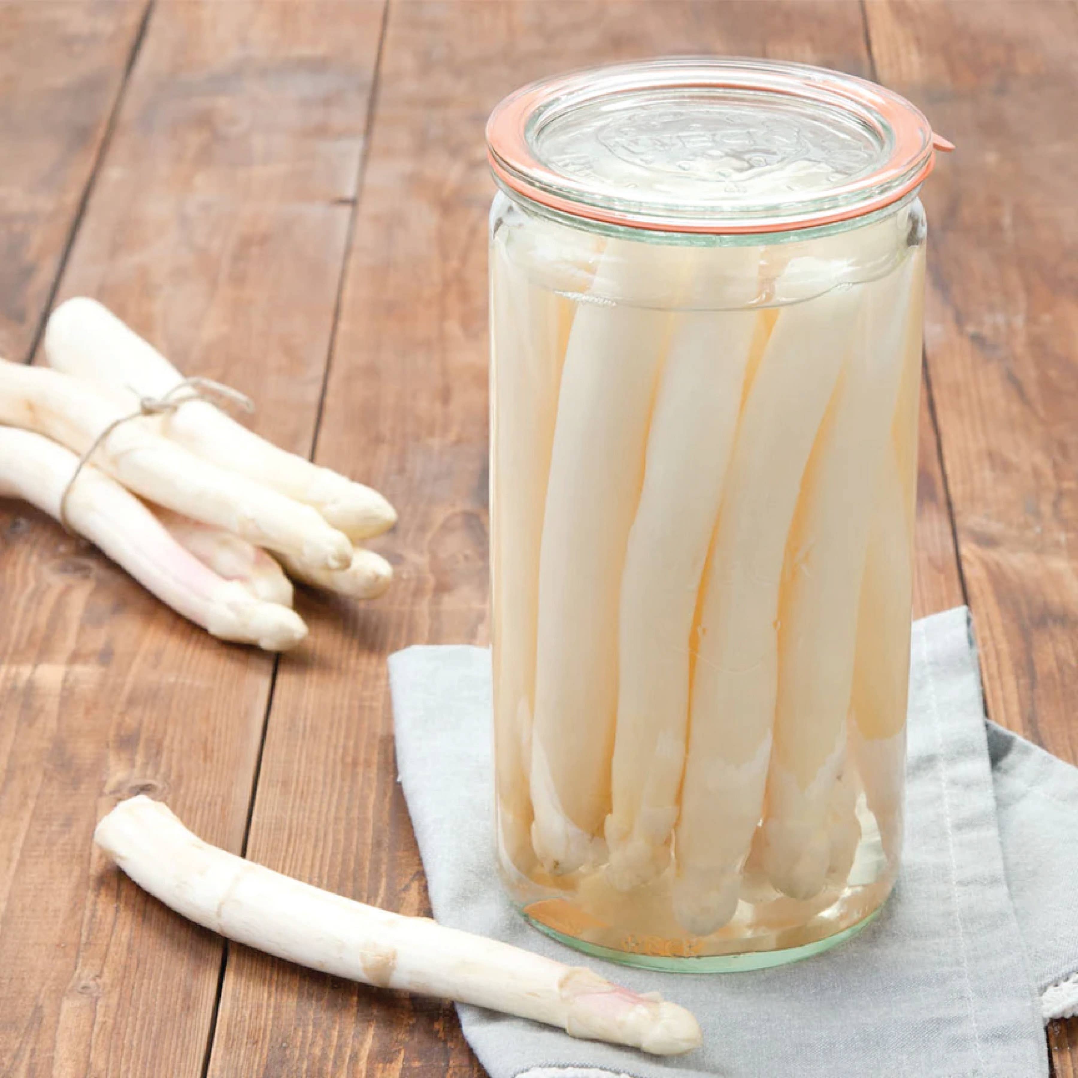 WECK® Cylindrical Glass Jar 340ml: Jars & All Accessories