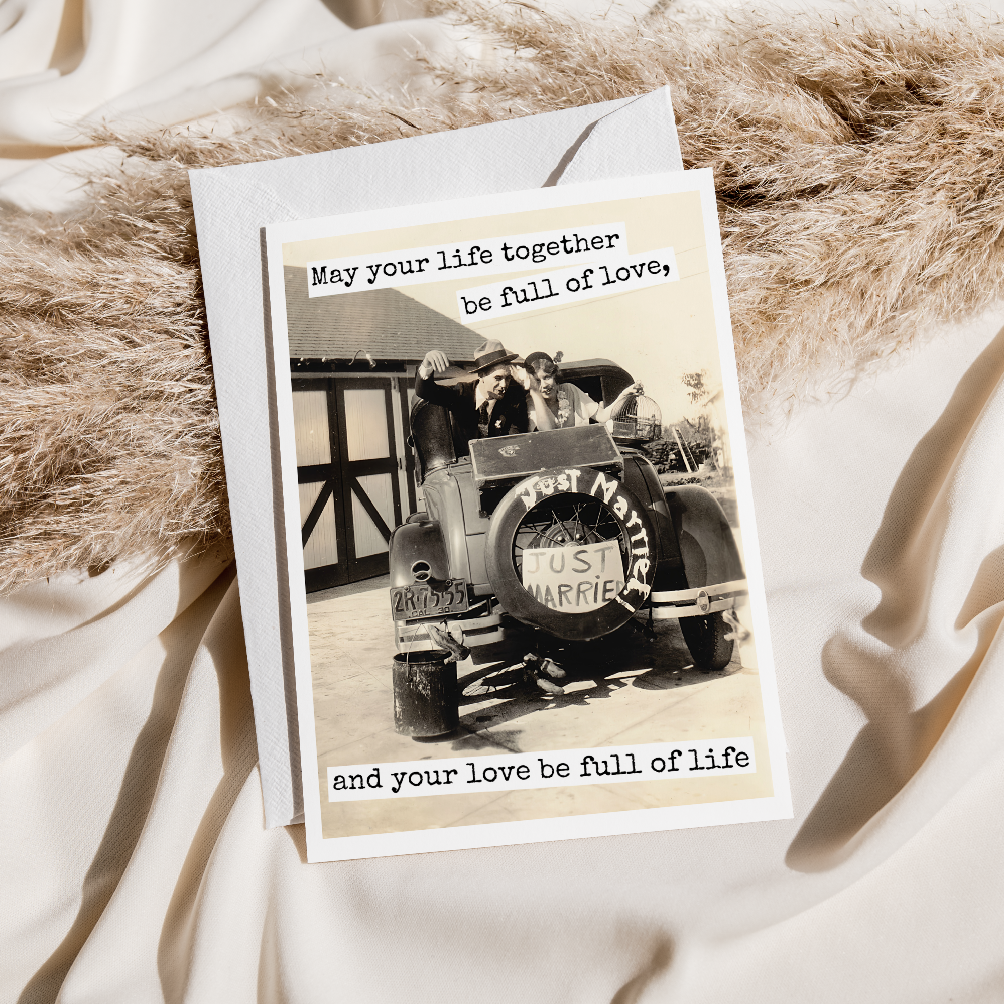 Wedding Card. May Your Life Together Be Full Of Love...
