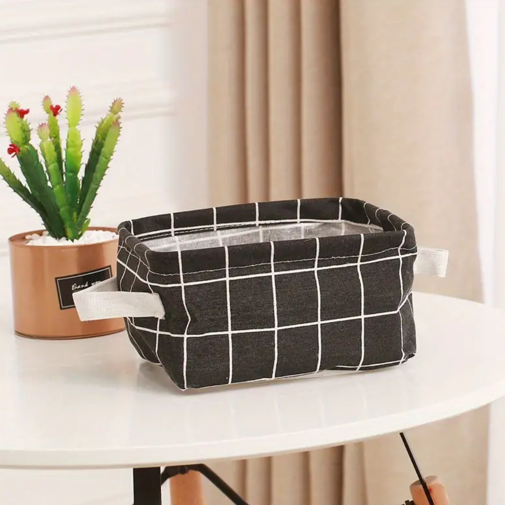 Storage Cloth Basket: Pink Flamingo