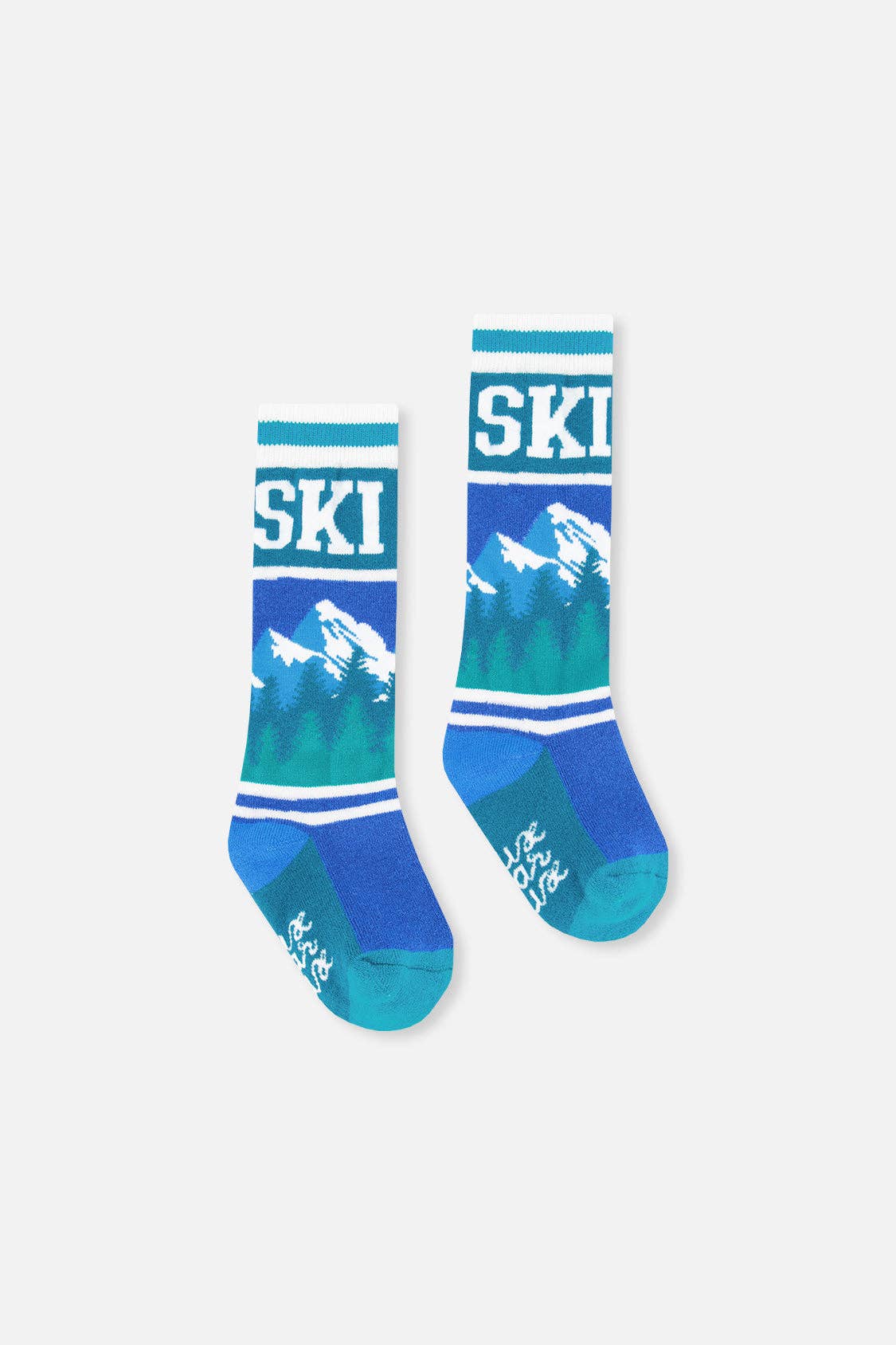 Ski Socks Dark Blue: 6/8