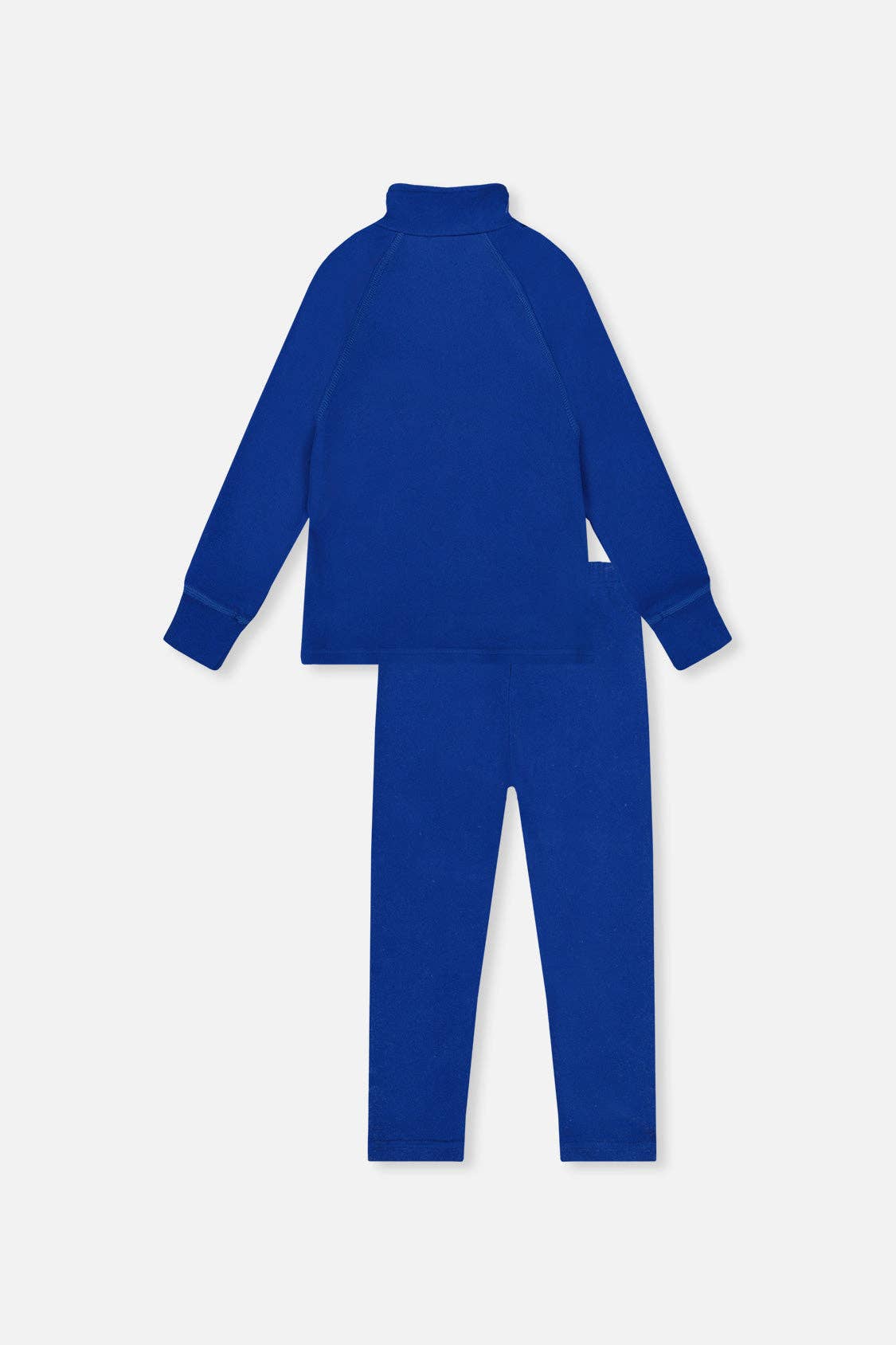 Two Piece Thermal Underwear Royal Blue: 6