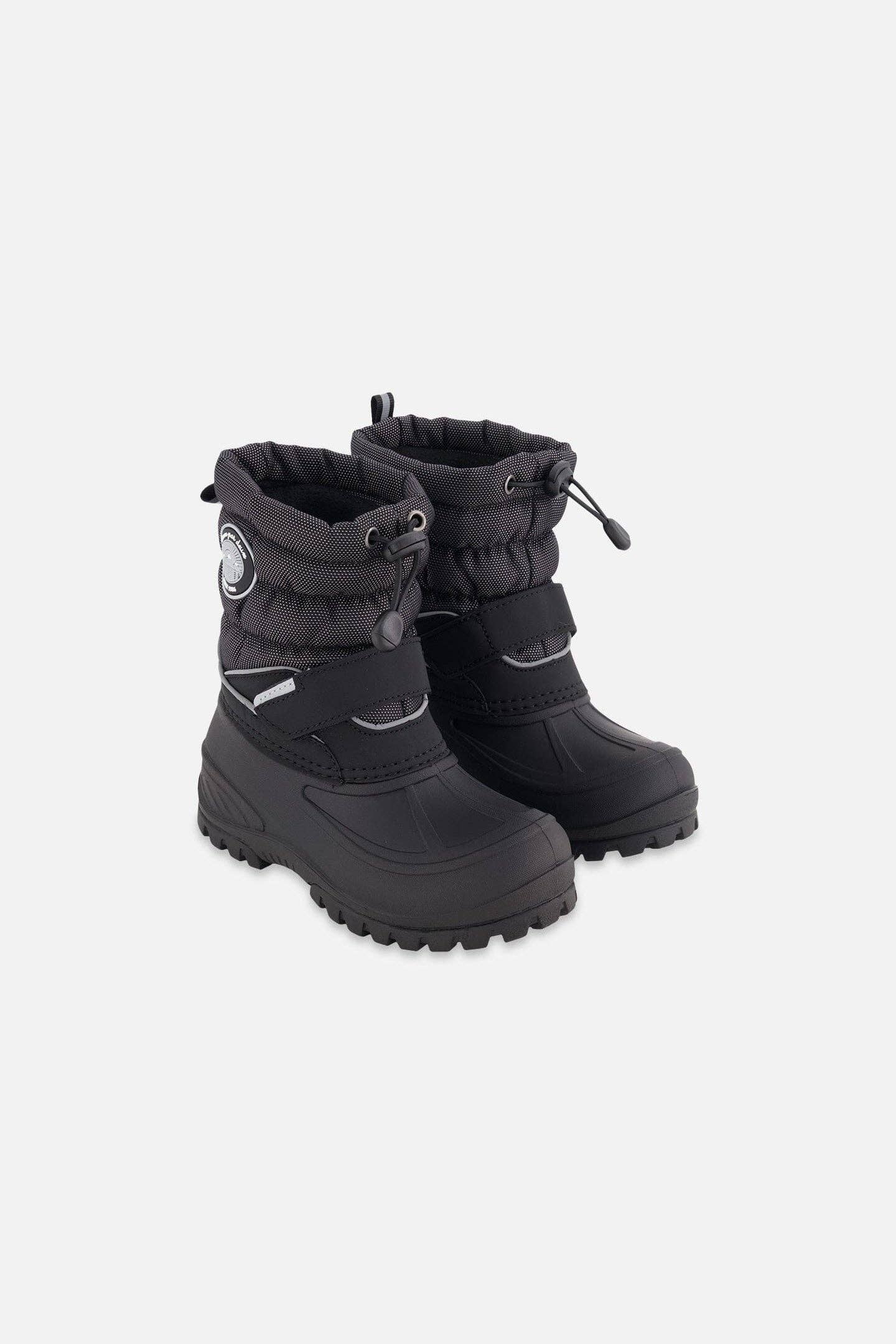 Winter Boots Solid Black: 9 (Toddler)