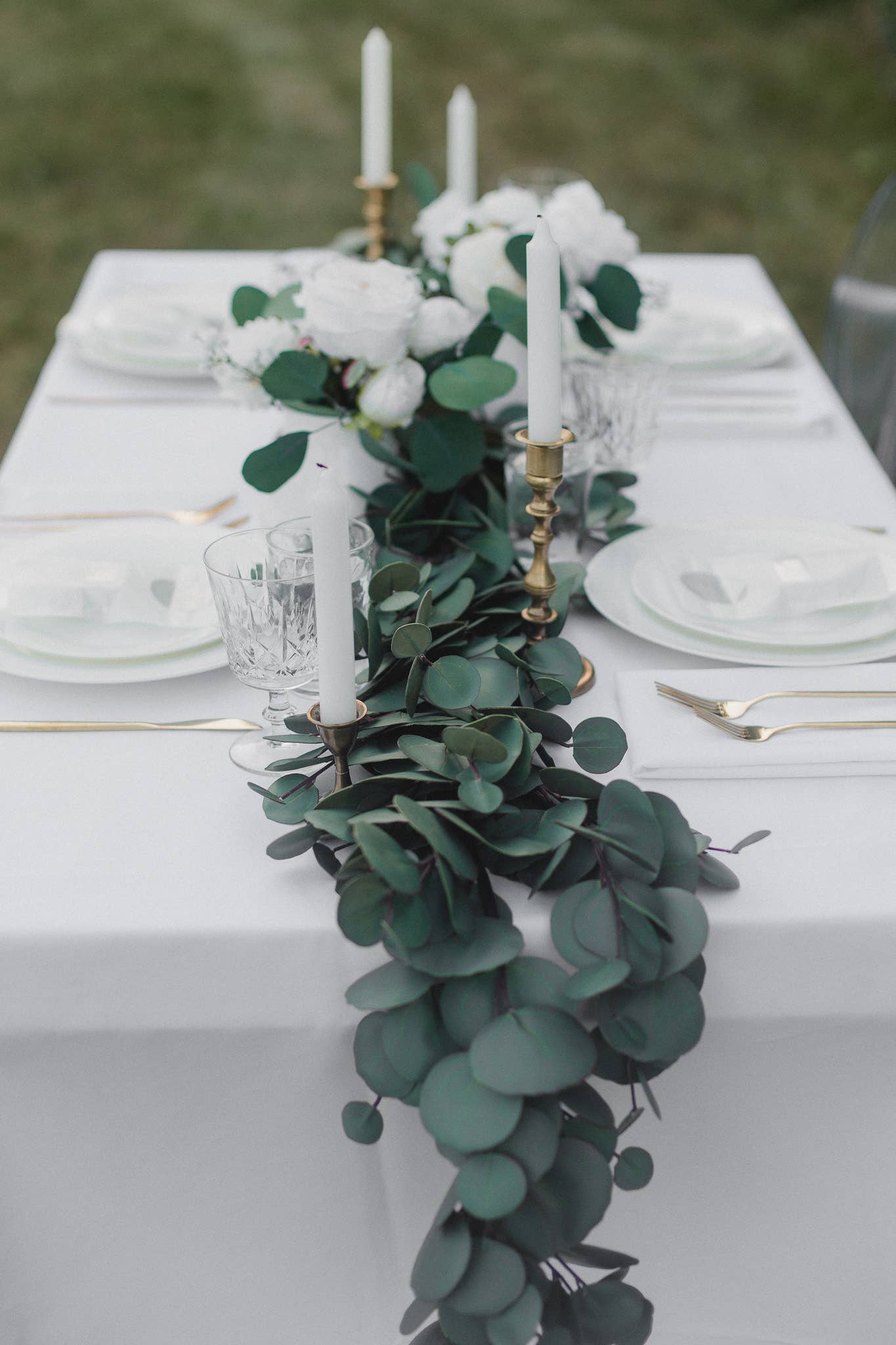 Almost-Real Eucalyptus Garland (artificial)