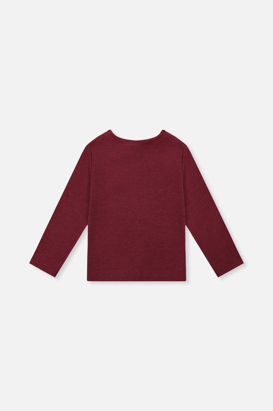 Brushed Rib Crew Neck Top Reddish-Brown: 7