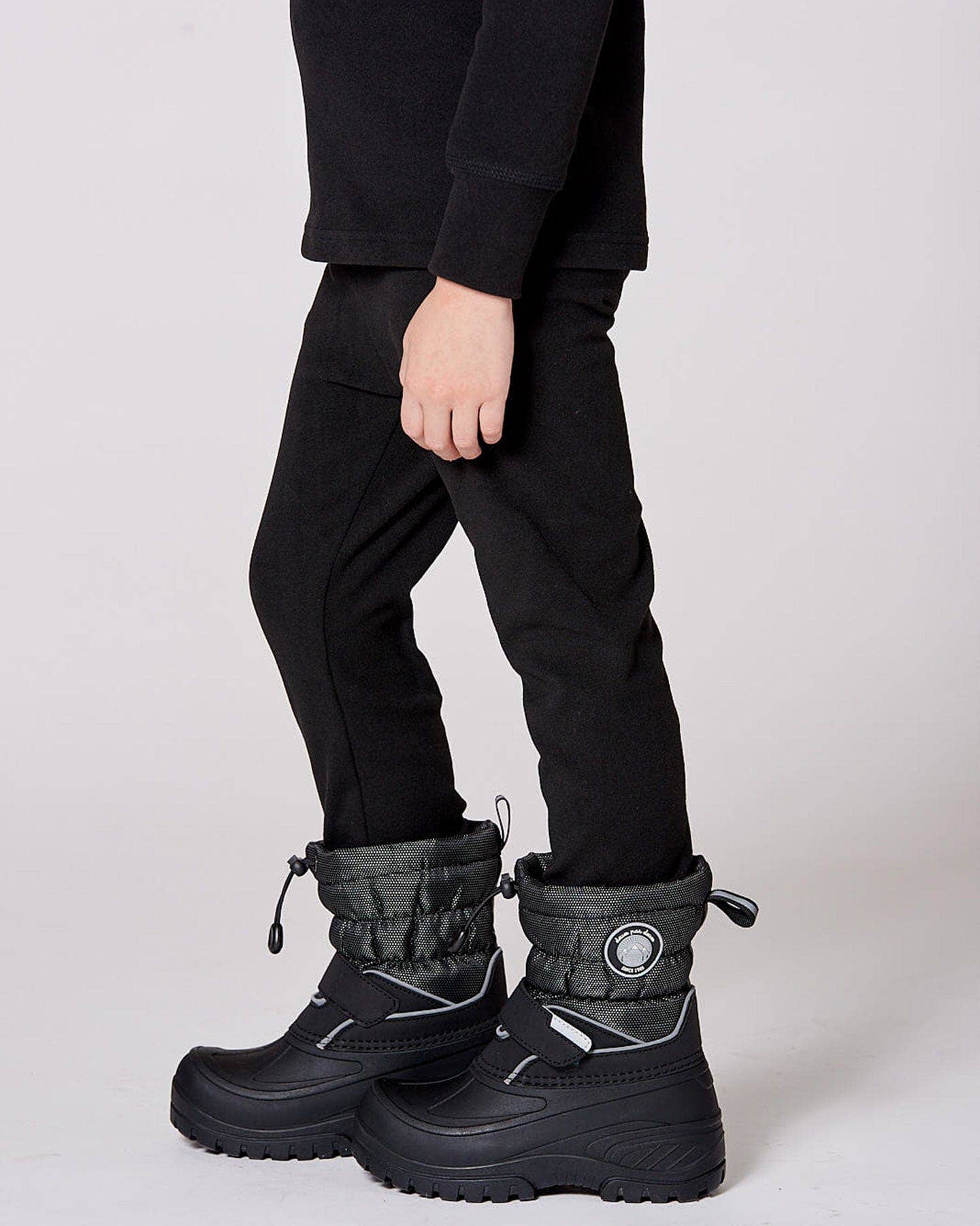 Winter Boots Solid Black: 9 (Toddler)