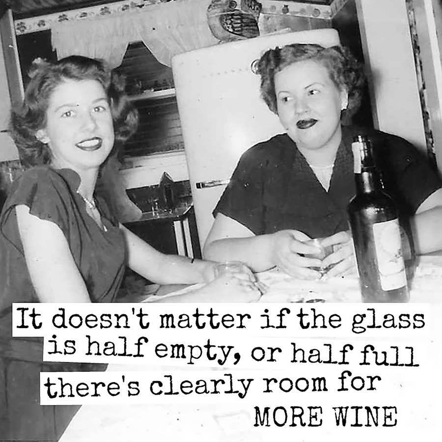Fridge Magnet. It Doesn't Matter If The Glass...