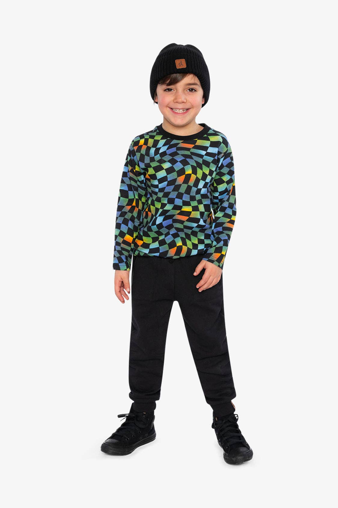Fleece Sweatpants With Pockets Black: 3