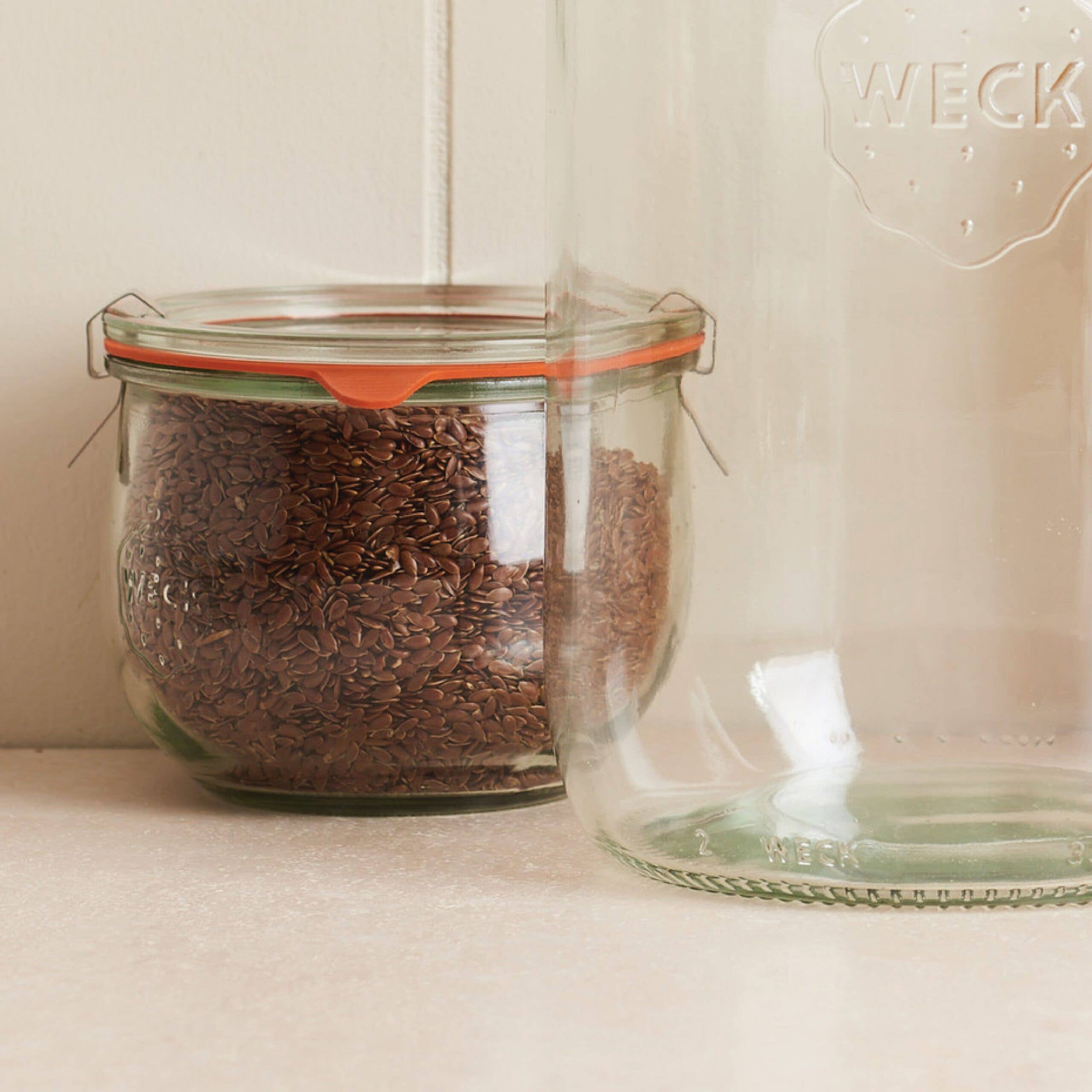 WECK® Tulip Glass Jar 580ml: Jars & All Accessories