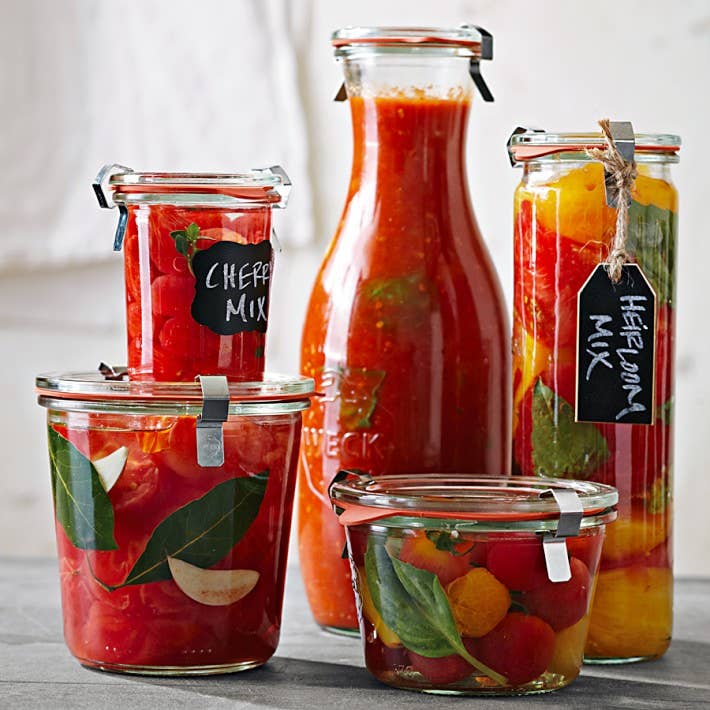 WECK® Juice Glass Jar 1062ml: Jars & All Accessories