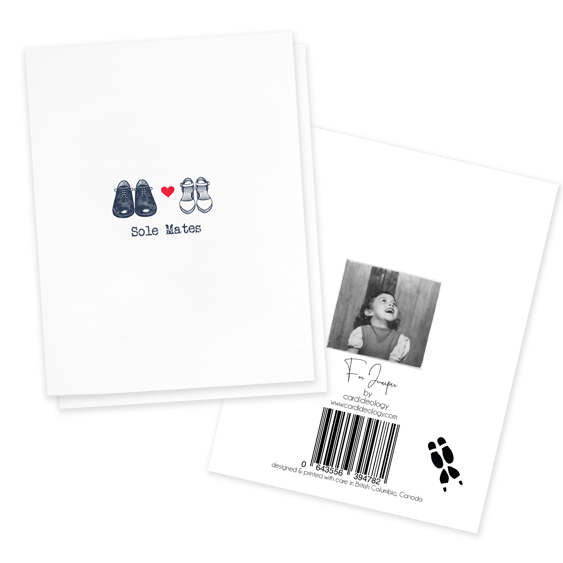 Sole Mates, Wedding Greeting Card