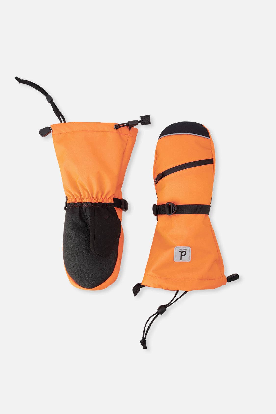 Teknik Winter Mittens Bright Orange: 2/3