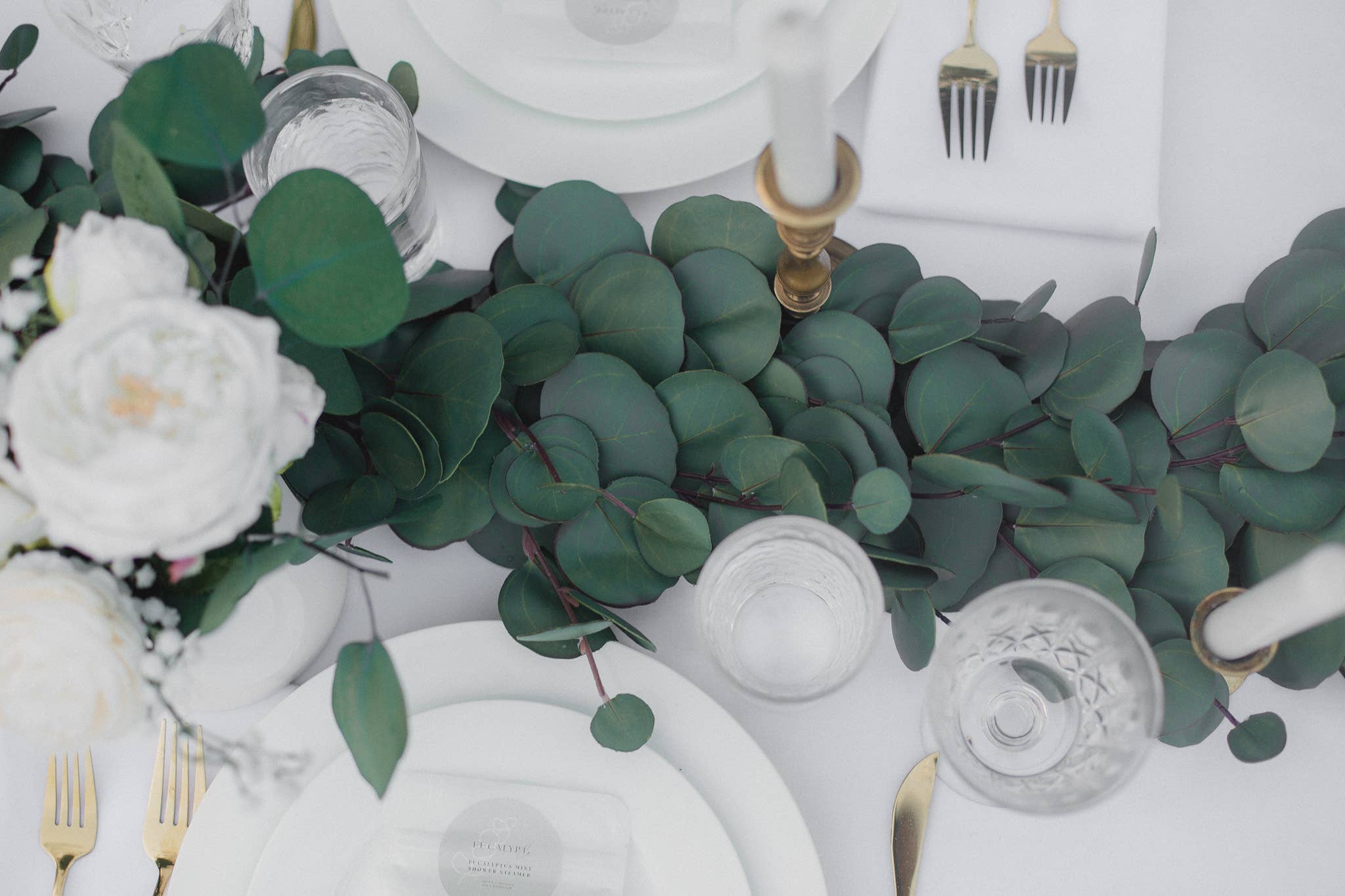 Almost-Real Eucalyptus Garland (artificial)