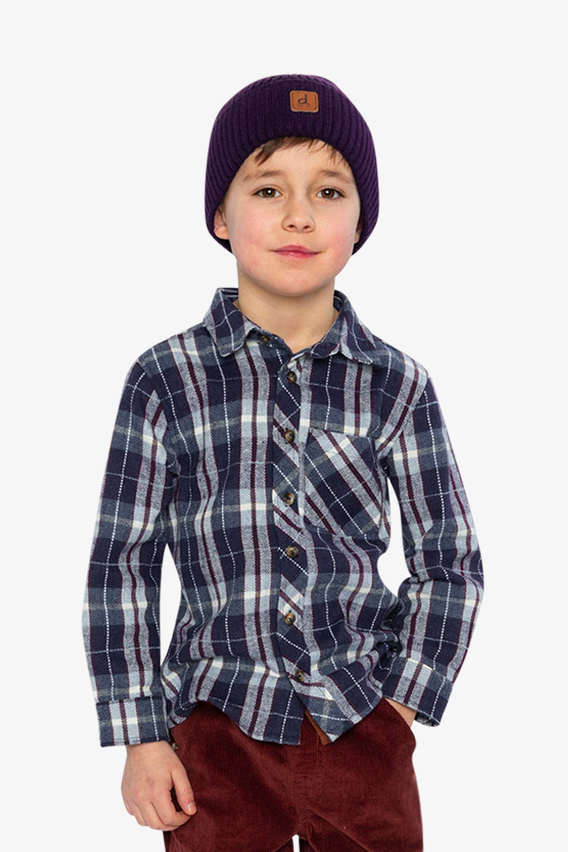Flannel Shirt Blue And White Plaid: 7