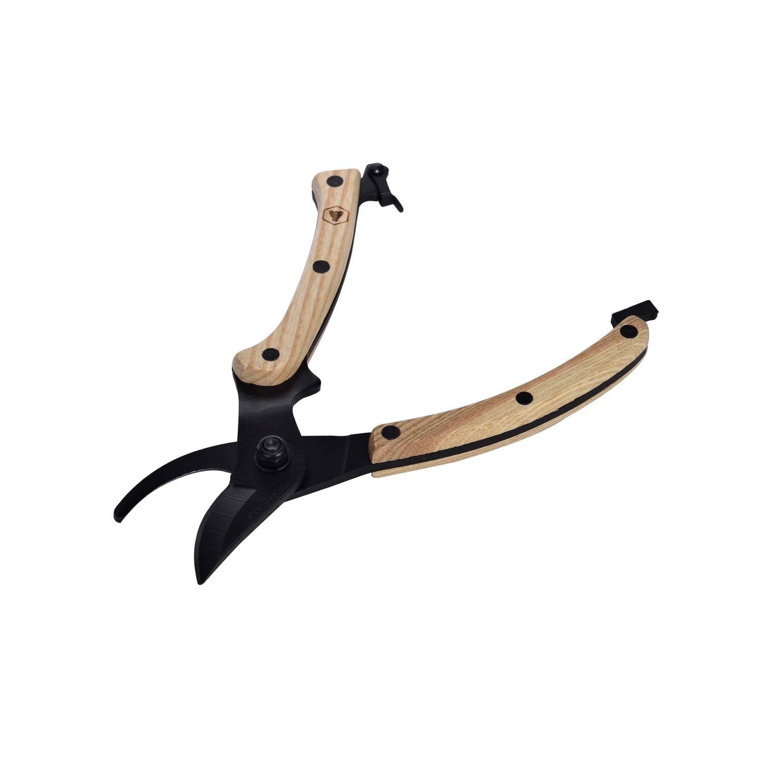 LAGUIOLE, Black and Wood Pruner, Lightweight