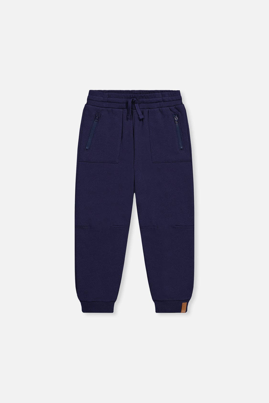 Fleece Sweatpants With Pockets Dark Blue: 6