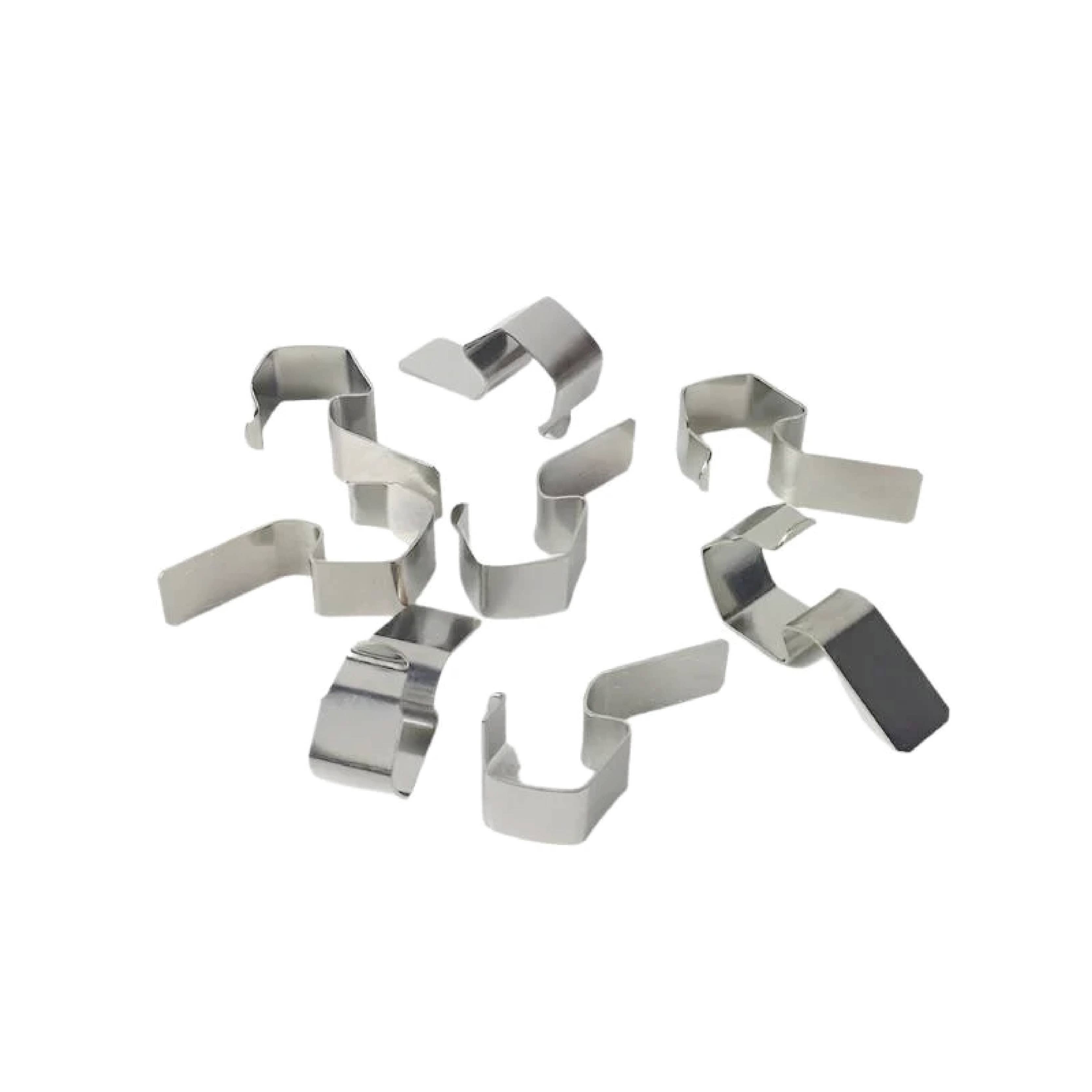 S/S Clamps for WECK Jars, Pack of 12, 60, 120: Pack of 12