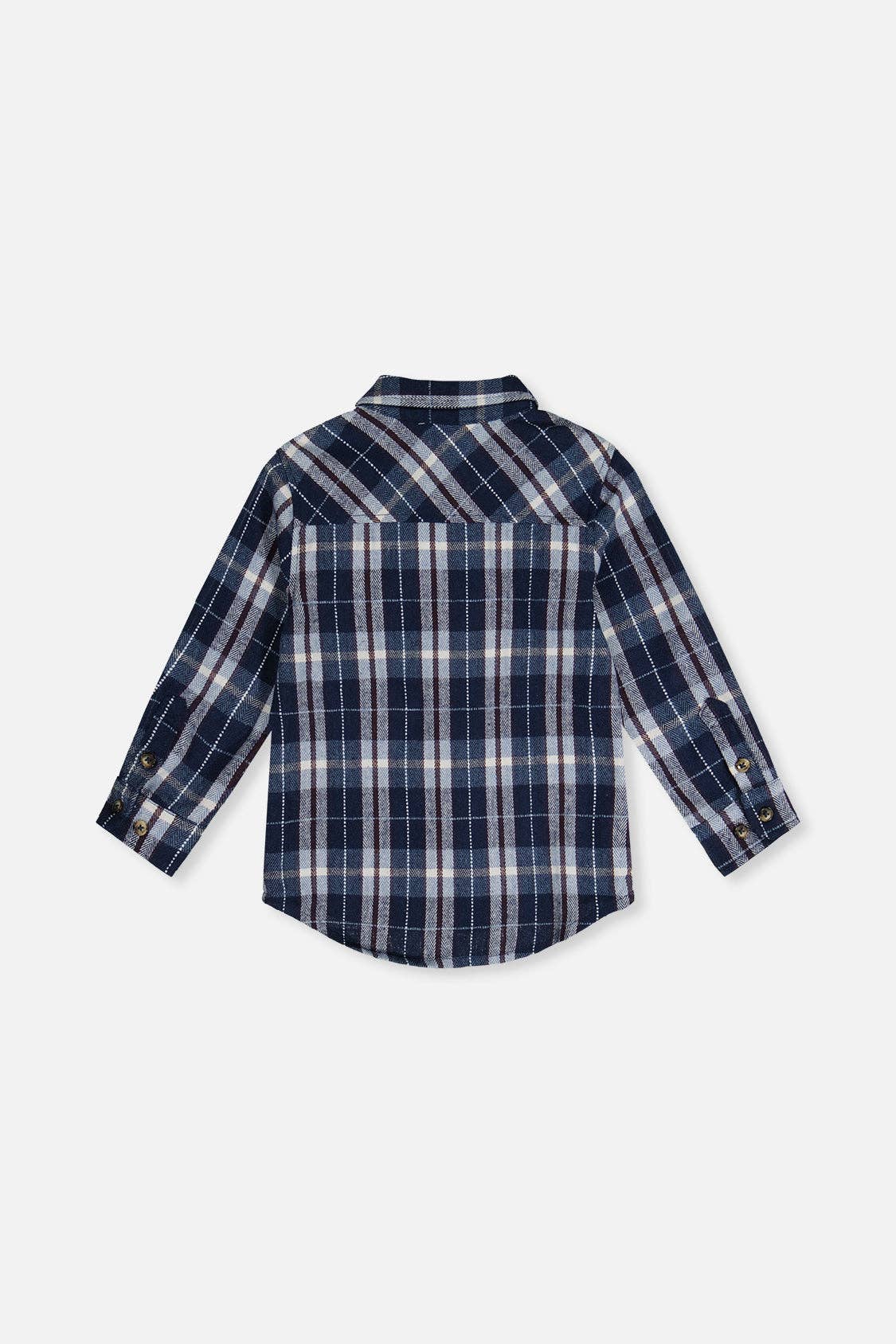 Flannel Shirt Blue And White Plaid: 7