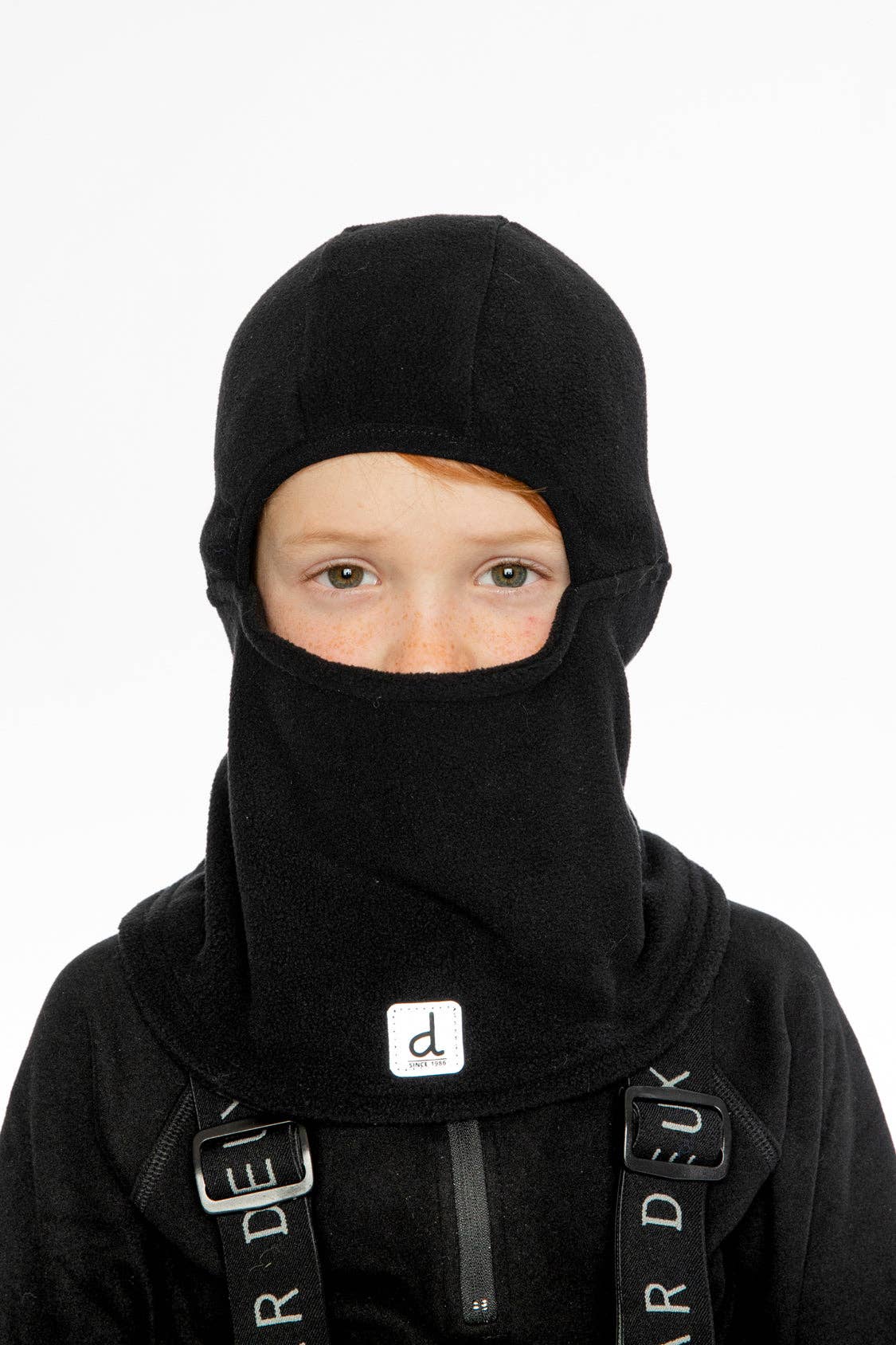 Stretchy Polar Balaclava Black: 10/16
