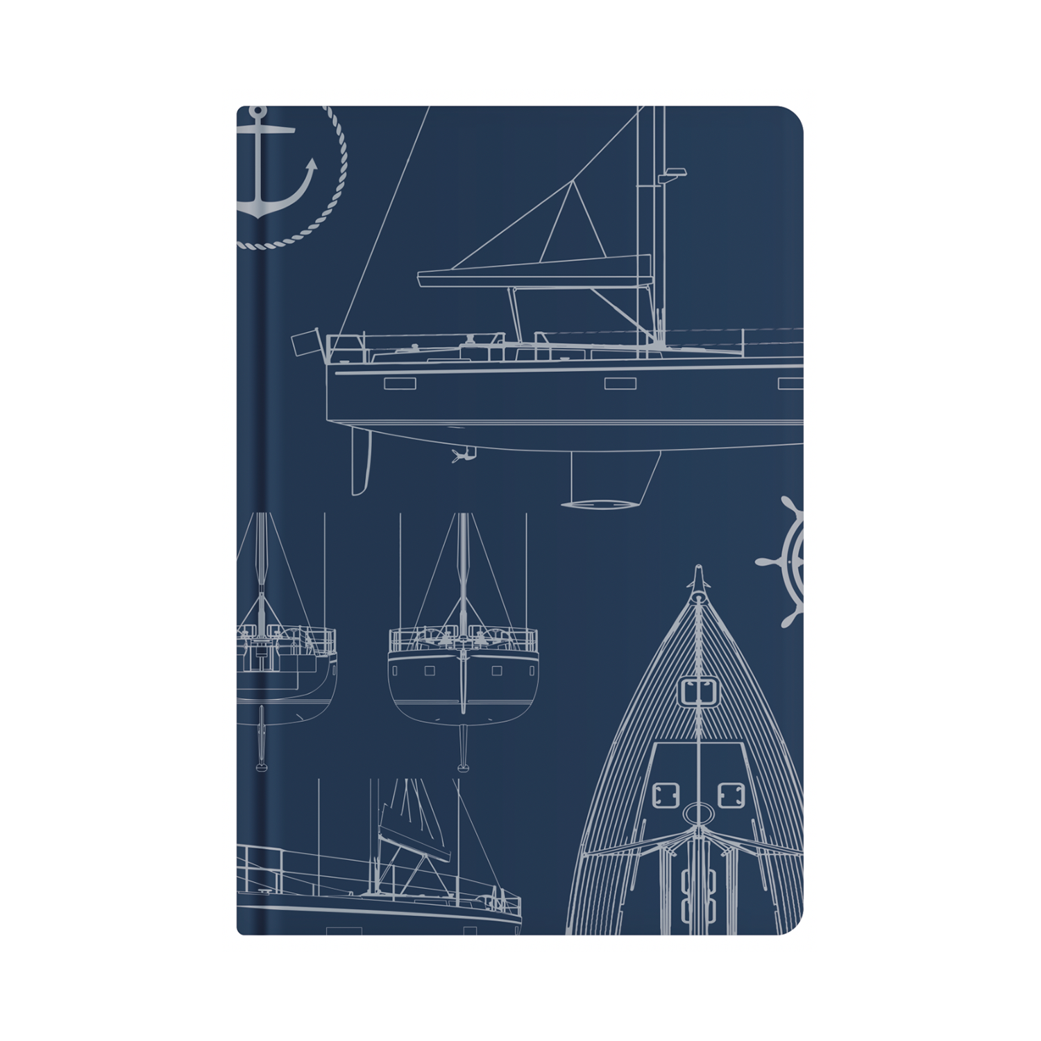 Pierre Belvédère - notebook - large - boat sketches