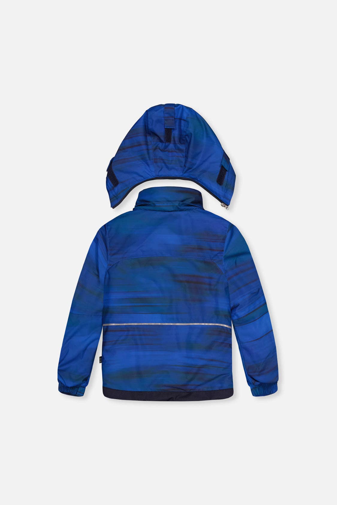 Two Piece Play Snowsuit Navy Blue And Orange With Orange Pants: 7