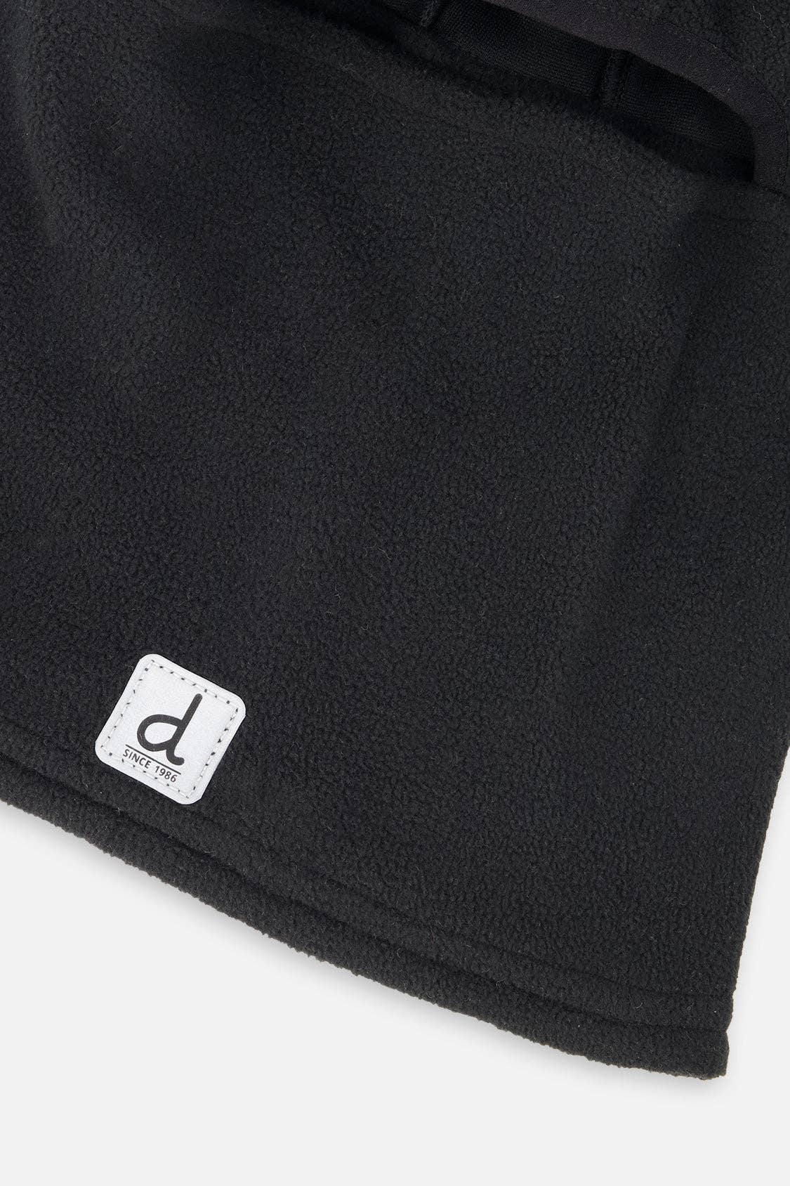 Brushed Jersey Balaclava Unisex Black: 5/8