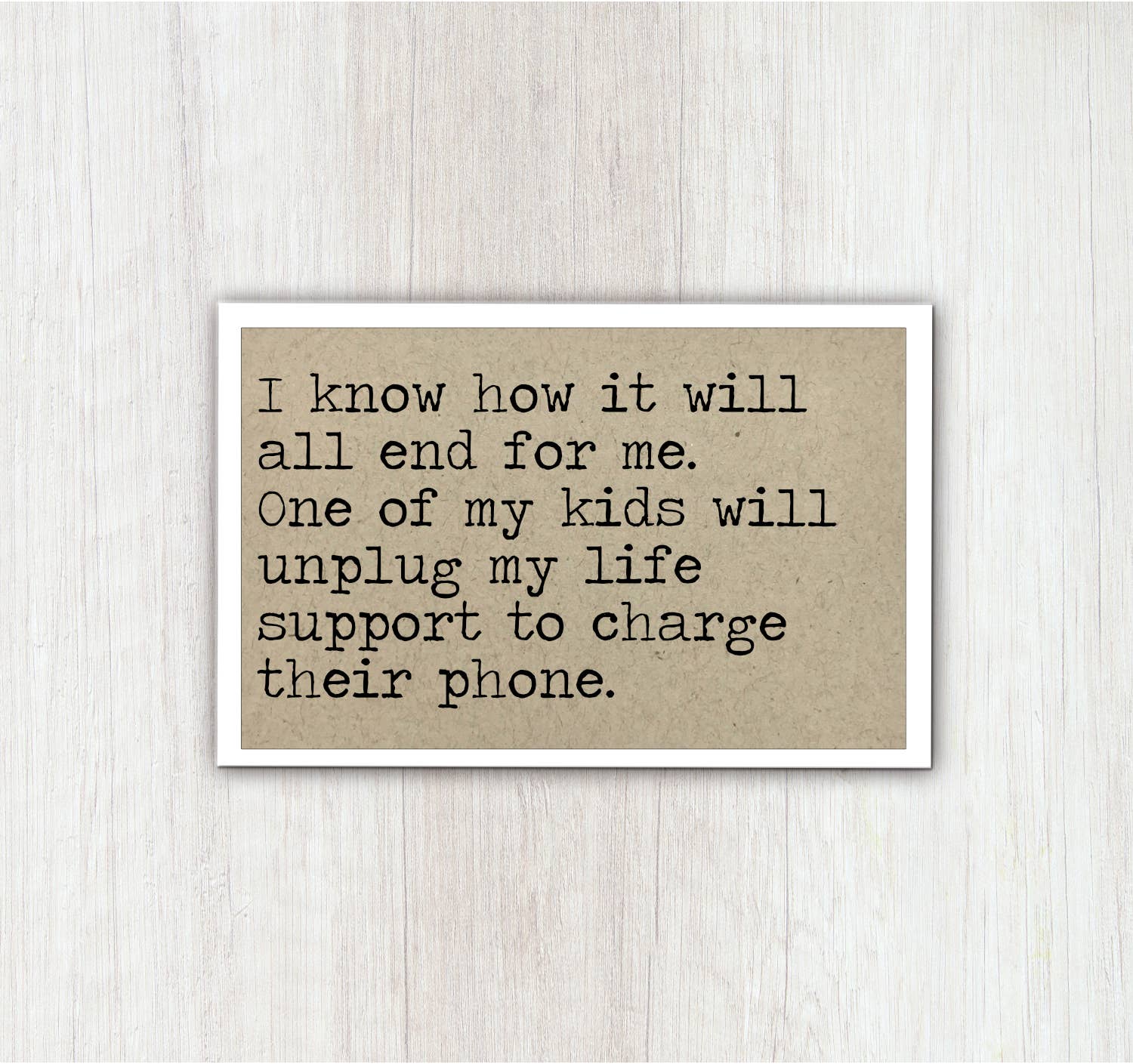 How It Will End Funny Magnet