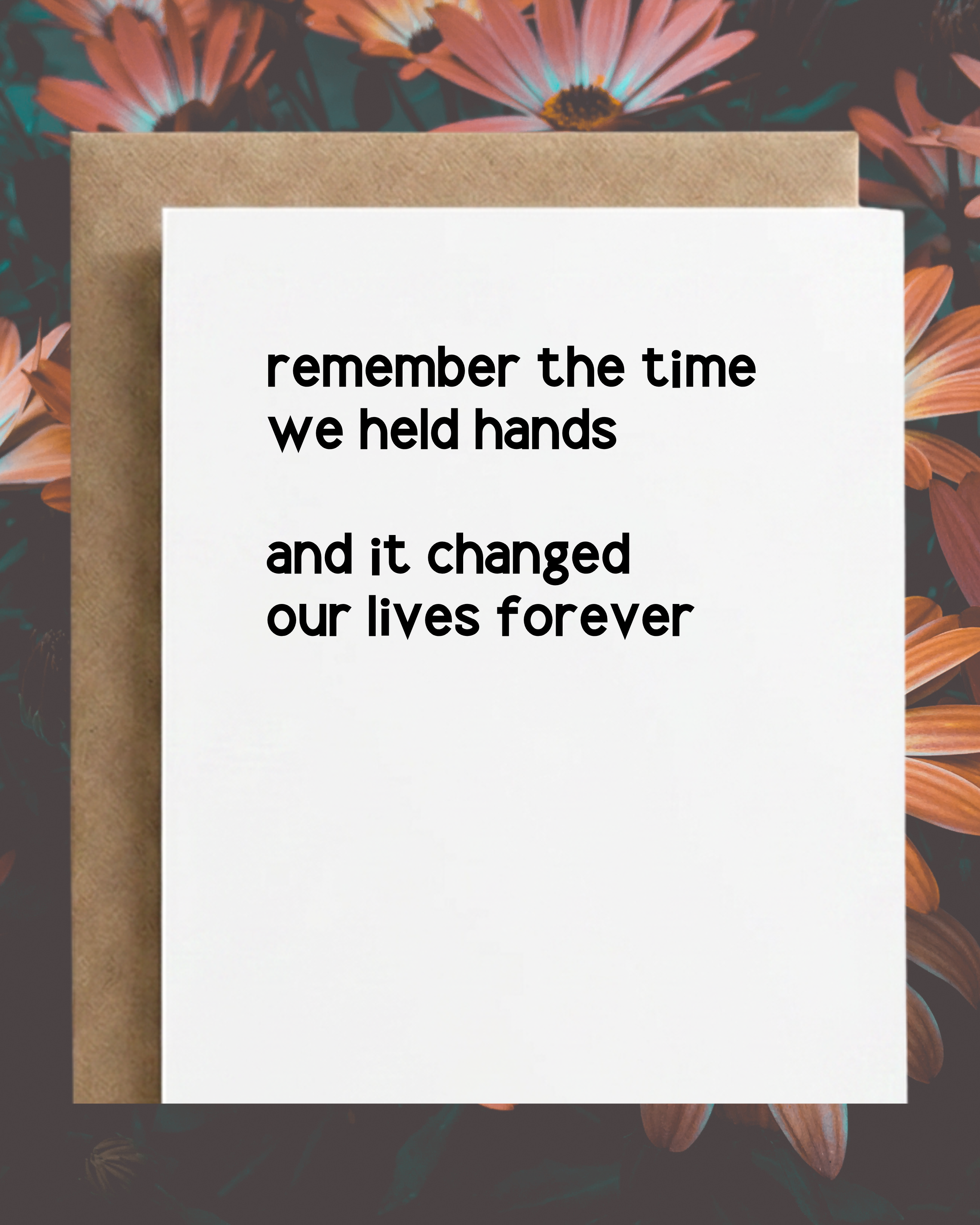 Remember the Time | Romantic Anniversary Greeting Card