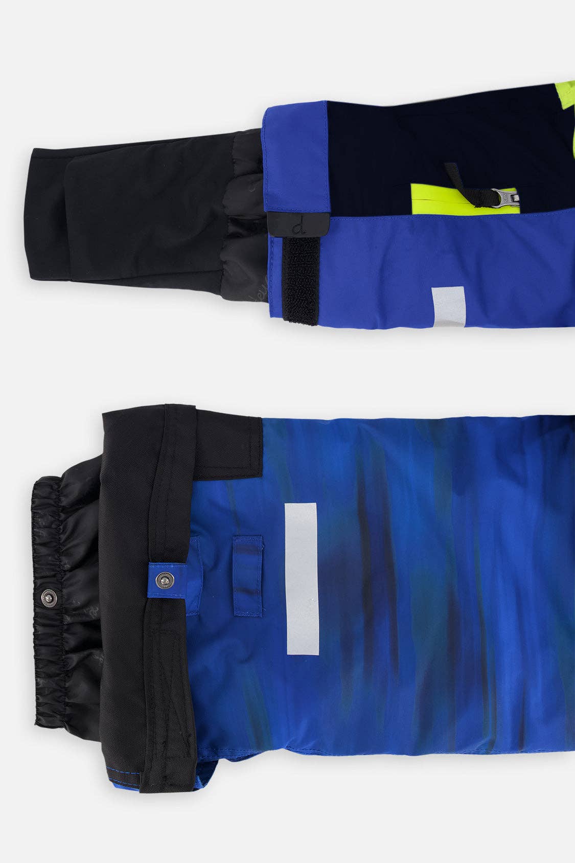 Two Piece Teknik Snowsuit Royal Blue And Yellow: 4