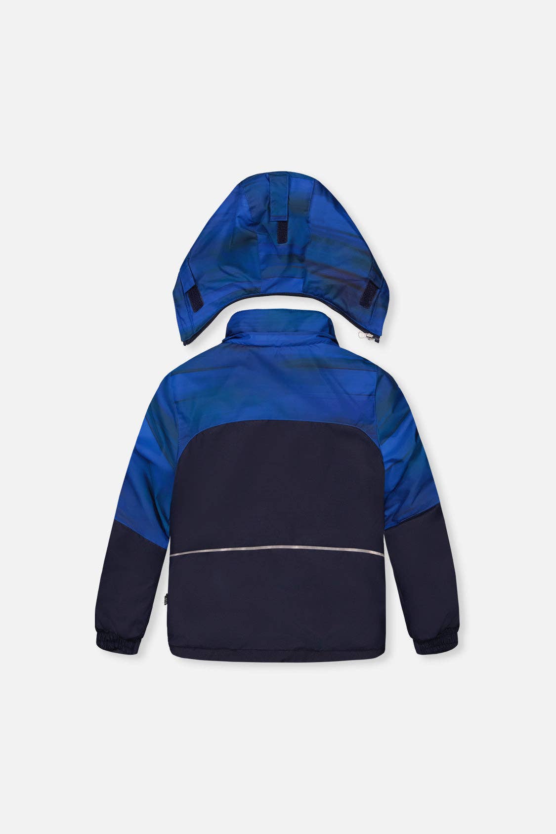 Two Piece Play Snowsuit Navy Blue And Orange With Blue Pants: 5