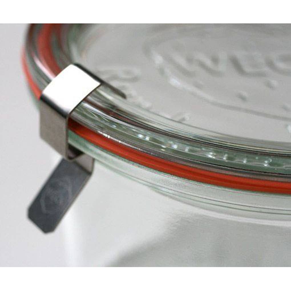 S/S Clamps for WECK Jars, Pack of 12, 60, 120: Pack of 12