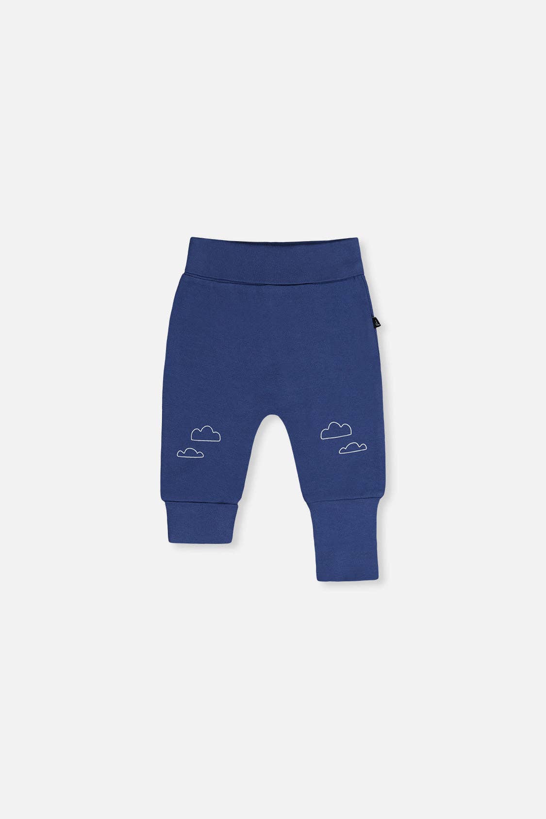 Two Pack Organic Cotton Evolutive Pants Beige Printed Airplanes: 12m