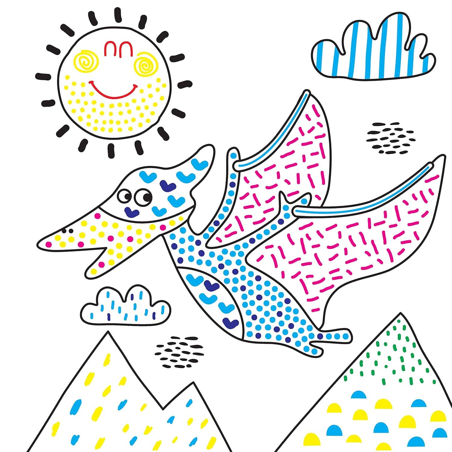 Easy and Fun Paint Magic with Water: Dinosaurs