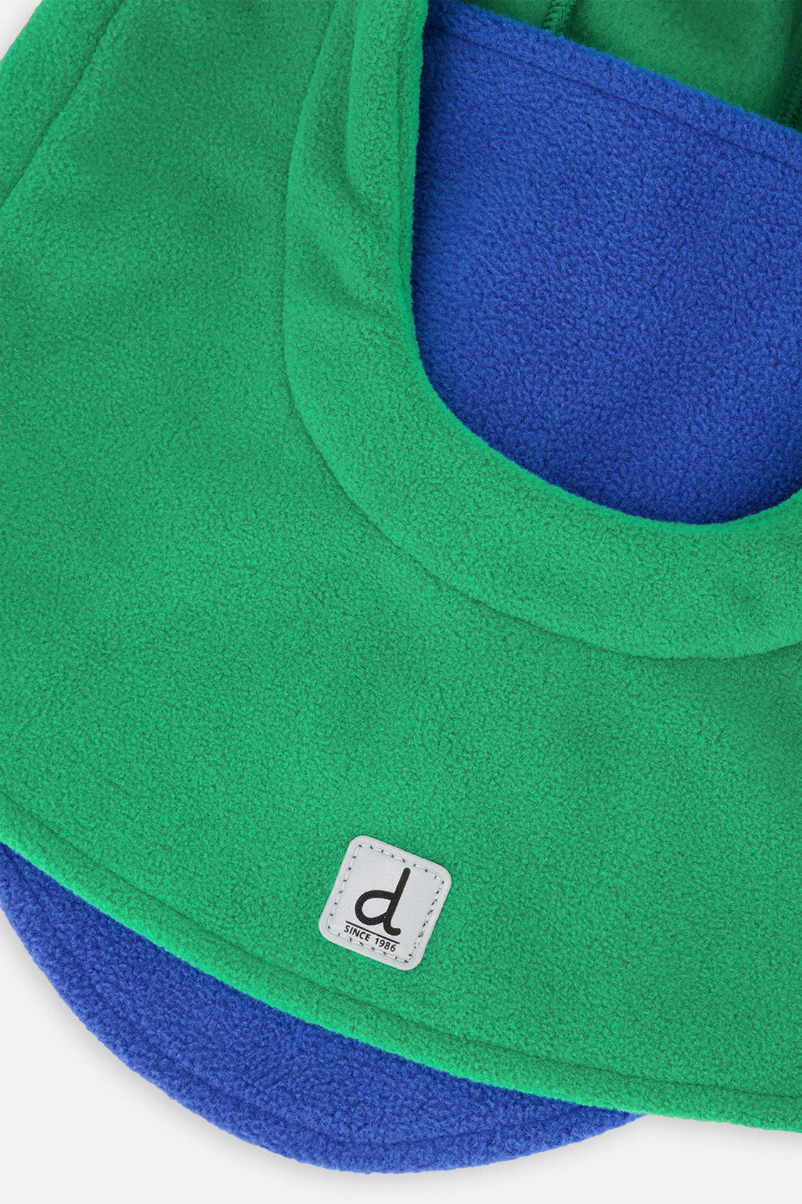 Oversized Dino Polar Balaclava For Ski Helmet Bright Green: 2/6
