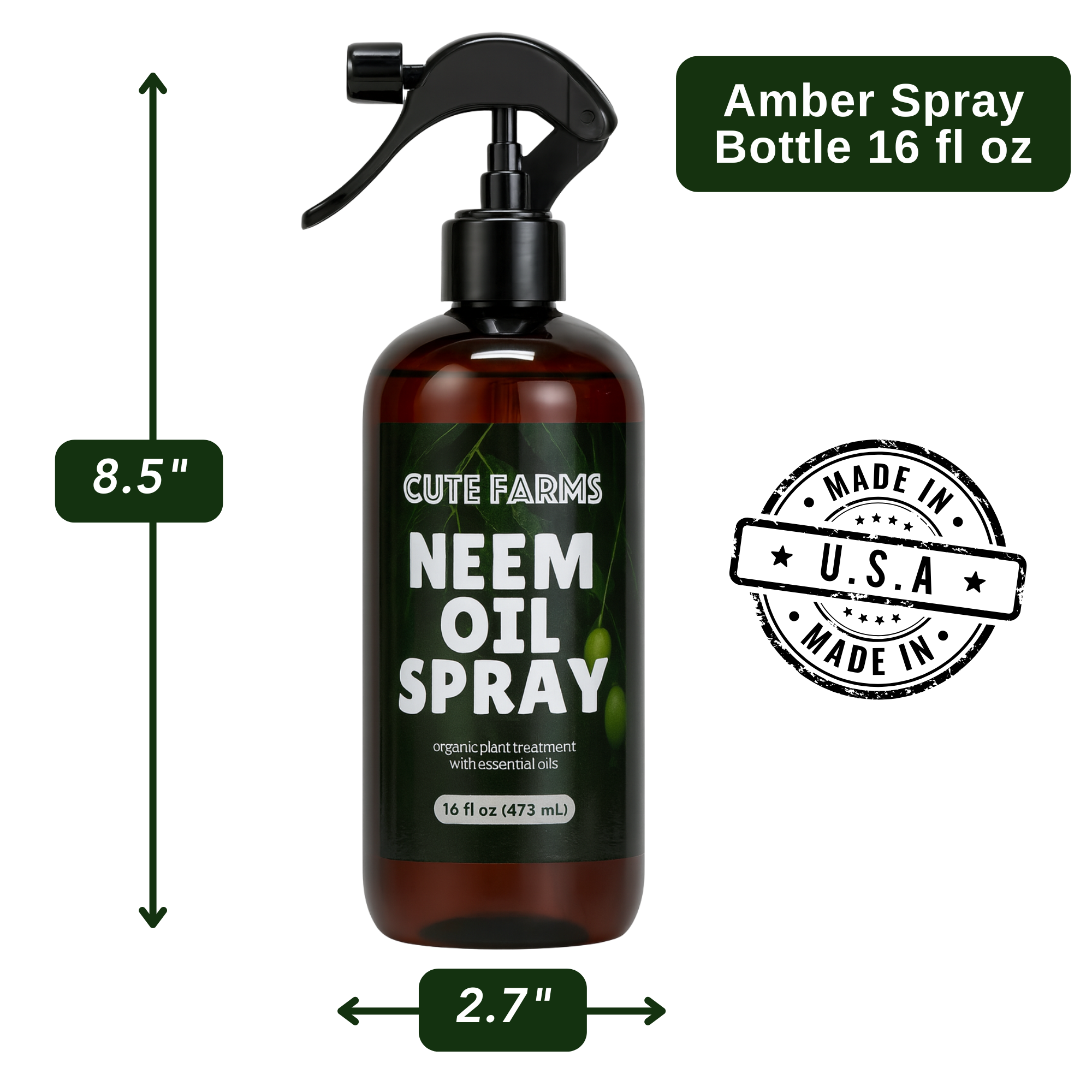 Organic Neem Oil with Essential Oils
