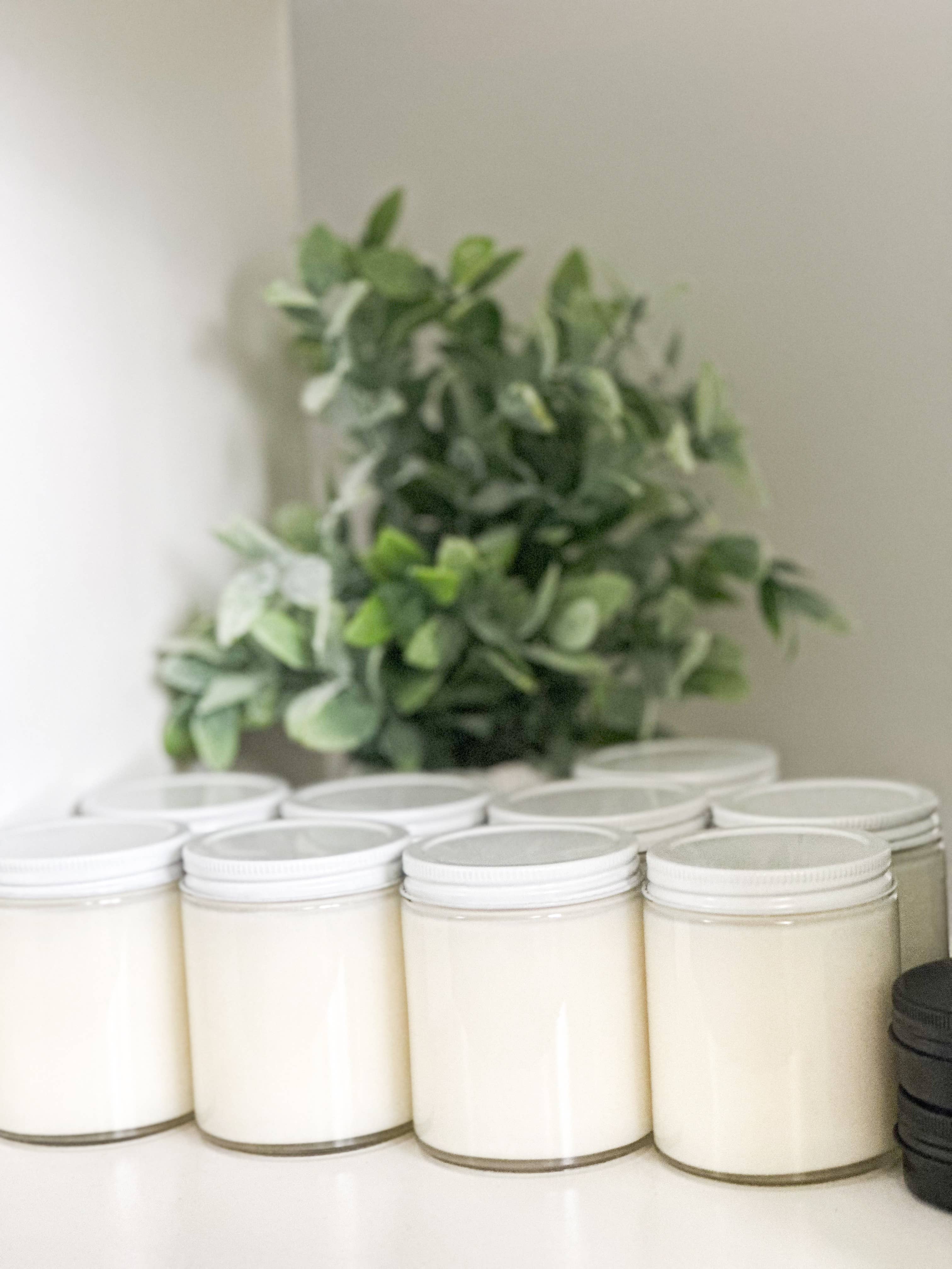 Muskoka Sunset -  Soy Candle - Clear Glass Jar: 8 oz