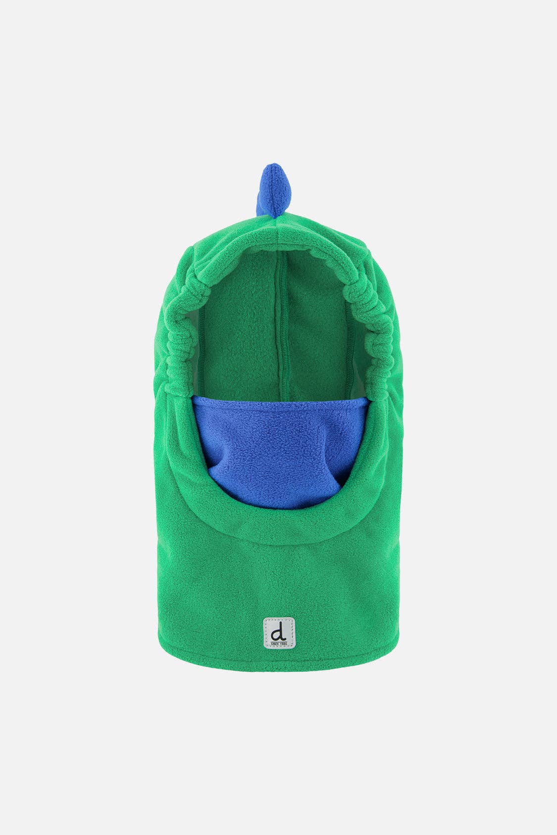 Oversized Dino Polar Balaclava For Ski Helmet Bright Green: 2/6